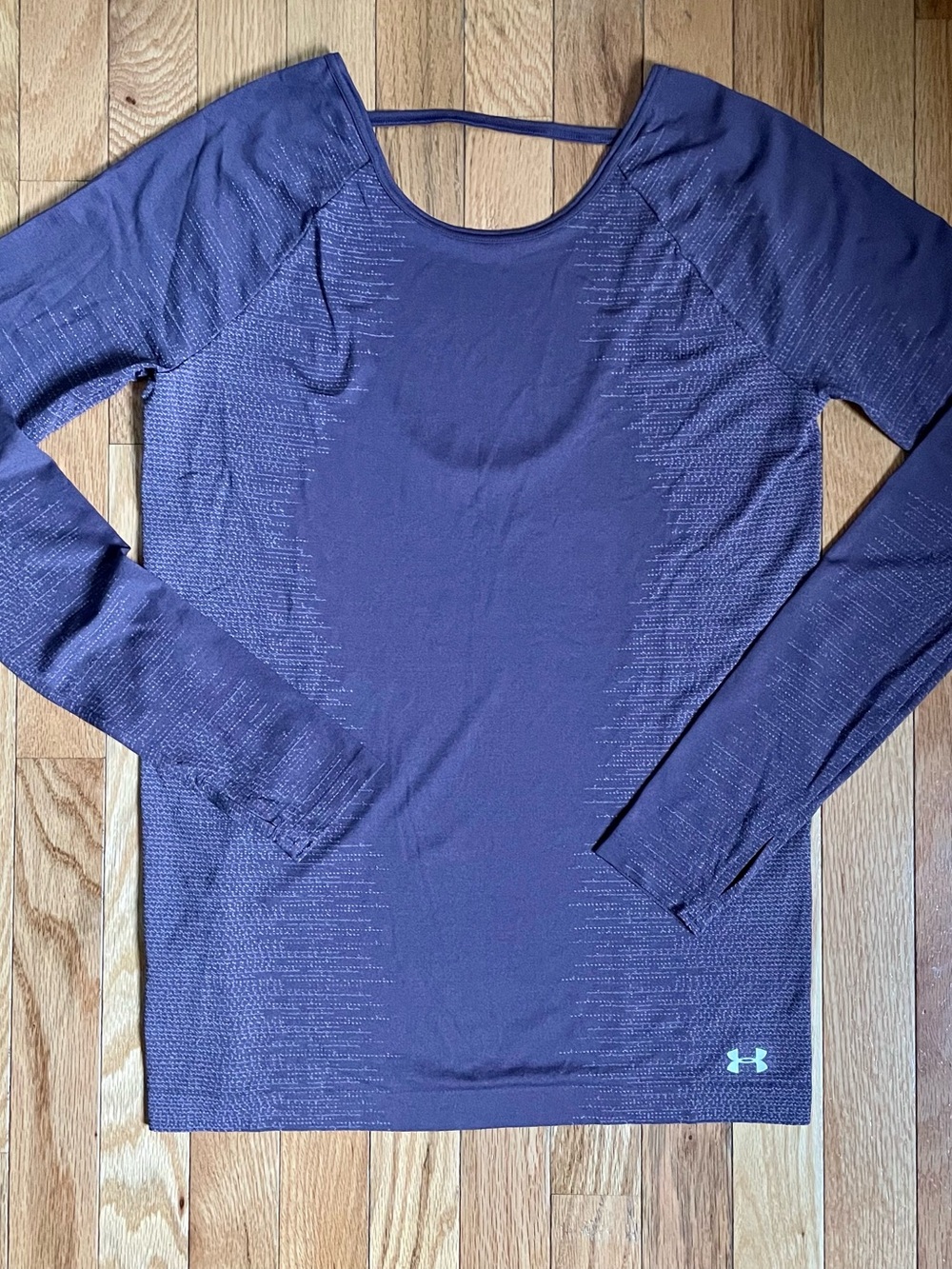 Under Armour Women’s Long-Sleeve Training Top — Purple